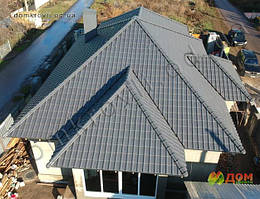 Керамічна черепиця Roben Piemont Титанова сіра