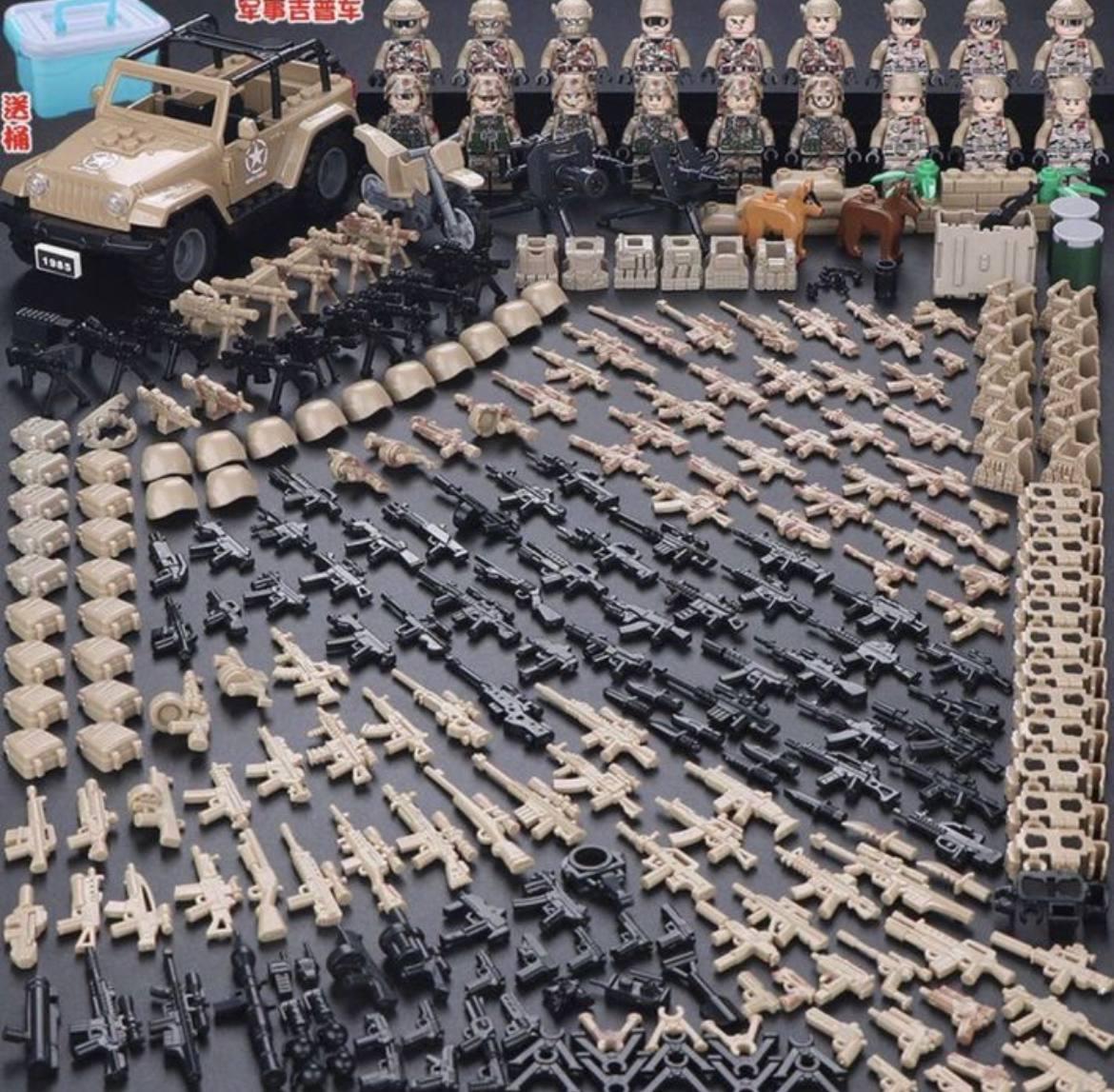 Фигурки человечки военные спецназ солдаты swat в лего lego с мотоцыклом ...