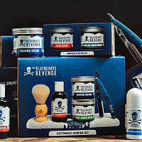 Набор для бритья The Bluebeards Revenge Cut-Throat Shaving Set (косметика для бритья + помазок + шаветка)