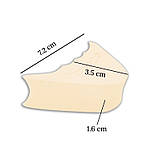 Латексні вкладки для зменшення розміру взуття тілесні, фото 2