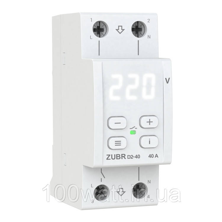 Реле напруги ZUBR D2-40, фото 1