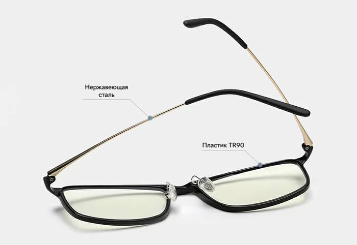 Купить Очки для компьютера Xiaomi Computer Glasses Black (DMU4060GL ...