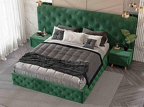 Ліжко з підйомним механізмом "Oscar Plus" + 2 тумби TM Viorina Deko, фото 2