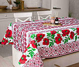 110х150 см Скатертини лляні, бавовняні (кухонний стіл)