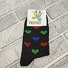 Шкарпетки жіночі високі весна/осінь р.36-40 серце асорті RORO ДУКАТ 30037791, фото 2