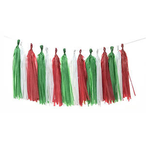 Набір пензлика тассел 3 кольори | Зелений Білий Червоний