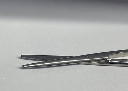 Ножиці прямі тупокінцеві Metzenbaum-Delikat 14,5 см, "Asa Dental" Італія, фото 3