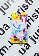 Станки для гоління Gillette Venus Simply 3 леза Original 4+2 шт./уп. Ціна за упаковку!!! №093892