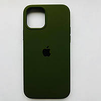 Чехол Silicone Case для Apple iPhone 12, 12 Pro Pinery Green