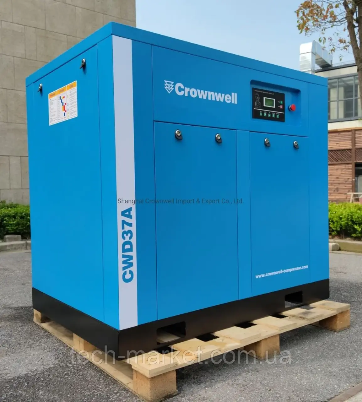 Гвинтовий компресор Crownwell CWD75A