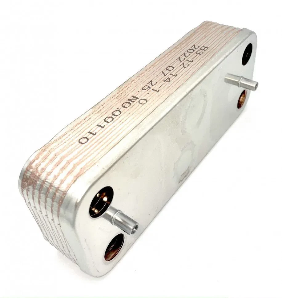 Вторинний теплообмінник Ariston Class, Genus. BS (10 пластин).Art. 65104333, 65104263, 65104451