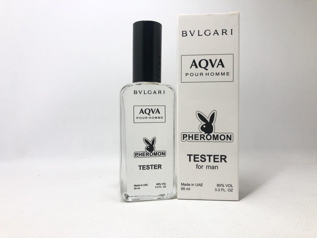 Тестер із феромонами чоловічий Bvlgari Aqua Pour Homme (Булгарі Аква Пур Хом 65 мл, фото 1