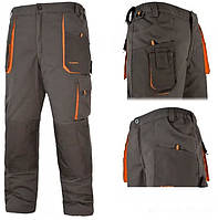 Спецодежда брюки защитные с карманами униформа рабочая для персонала спецовка мужская роба штаны польша 48