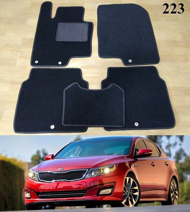 Ворсові килимки на Kia Optima USA '10-15, фото 2