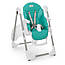 Стільчик для годування El Camino ME 1038 PRIME, регулювання по висотці та глибині, колеса, Зелений, фото 2