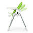 Стільчик для годування El Camino ME 1038 PRIME, регулювання по висотці та глибині, колеса, Світло-зелений, фото 5