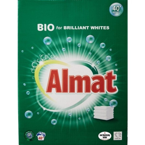 Стиральный порошок Almat Bio 2.6кг 40 ст - фото 1 - id-p701349856