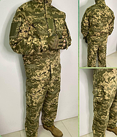 Костюм камуфляжний піксель (46 - 58р) ріпстоп ЗСУ Піксельна військова форма чоловіча тактична літня