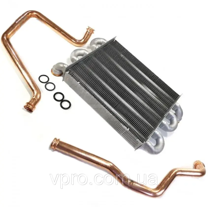 Теплообмінник для газового котла з трубками Ariston BS II, Egis Plus, Matis 24 кВт 65113396
