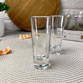 Високі гладкі стопки-шот 24 шт 66 мл Uniglass Niki, фото 3