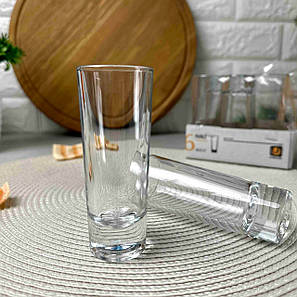 Високі гладкі стопки-шот 24 шт 66 мл Uniglass Niki, фото 1