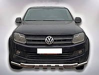 Кенгурятник защита передняя Volkswagen Amarok 2010-2016 УС двойной SHARK