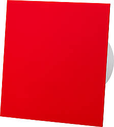 Витяжний вентилятор AirRoxy dRim 100 S BB панель пластик червоний 93м³/год 8Вт
