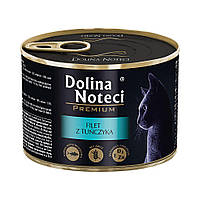 Влажный корм для кошек Dolina Noteci Premium с филе тунца 185 г