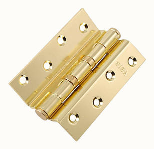 SIBA Завіса сталева кутова універсальна 100 мм 2BB полірована латунь BP