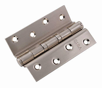 SIBA Завіса сталева кутова універсальна 100 мм 2BB матовий нікель SN