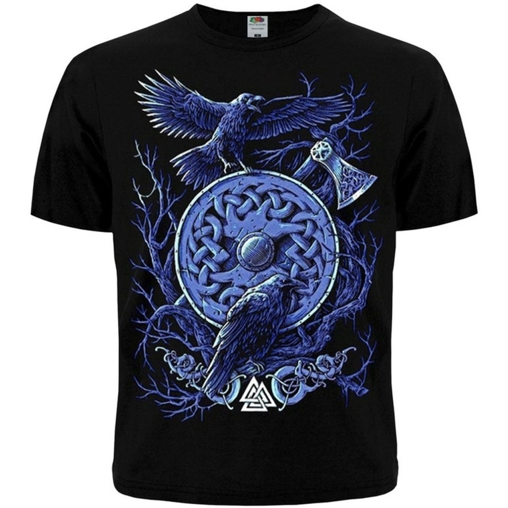 Футболка Валкнут (Ворони Одіна), Розмір L, фото 1