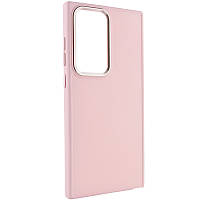 TPU чохол Bonbon Metal Style для Samsung Galaxy S24 Ultra Рожевий / Light pink
