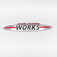 Эмблема в решетку радиатора John Cooper Works MINI (Мини) 13.5x2.4 см
