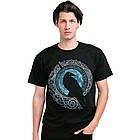 Футболка Ворон (Валкнут), Розмір L, фото 3