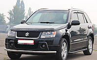 Захист переднього бампера ВУС одинарний Suzuki Grand Vitara 2005-2012 Кенгурятник дуги пороги