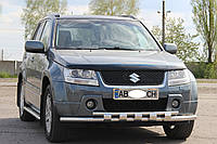 Захист переднього бампера ВУС SHARK Suzuki Grand Vitara 2005-2012 Кенгурятник дуги пороги