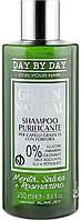 Очищающий шампунь для жирных волос и волос с жирной перхотью Alan Jey Green Natural Shampoo Purficante, 250 мл
