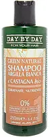 Шампунь для волос с белой глиной и экстрактом каштана Alan Jey Green Natural Shampoo Argilla Bianca &