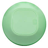 Миска салатниця пластикова 5 літрів Хвиля м'ята Ø 30.5 см h=15 см (ПолімерАгро), фото 3