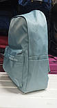 Рюкзак молодіжний жіночий з нейлону М'ятний, фото 2