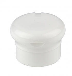 Кришка Фліп-топ біла стандарту 28 мм "тара для косметики"