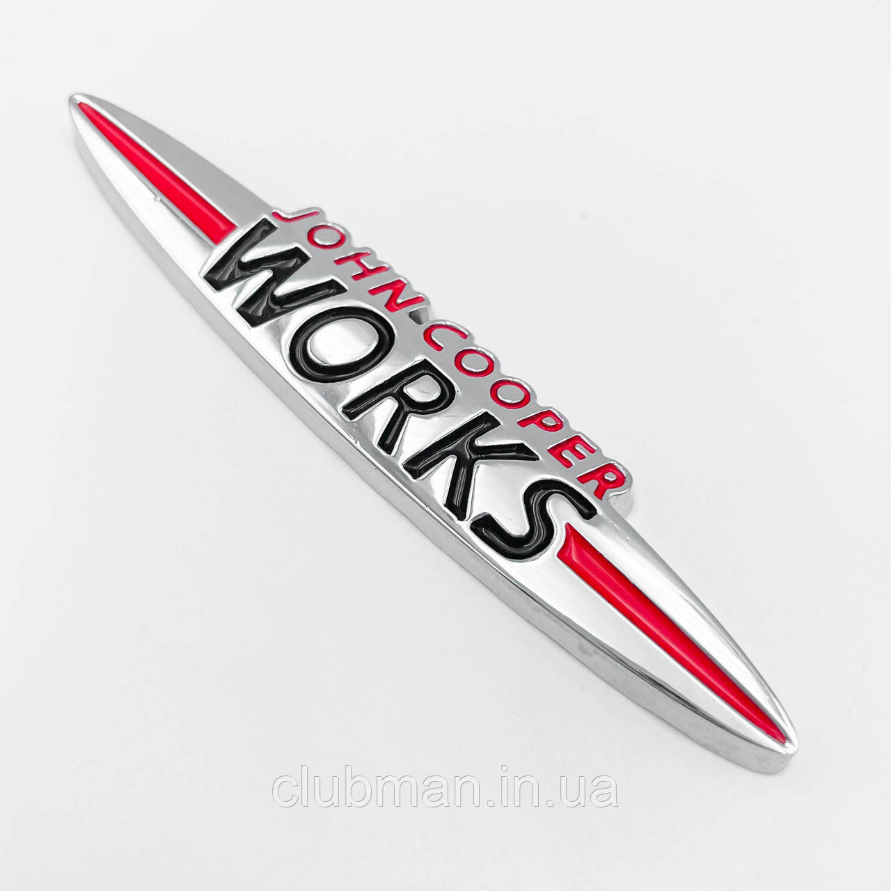 Емблема наклейка John Cooper Works MINI (Міні) 8.9x1.6 см