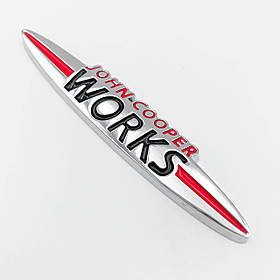 Емблема наклейка John Cooper Works MINI (Міні) 8.9x1.6 см