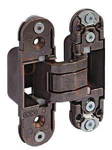 AGB ECLIPSE 2.0 Завіса прихована без ковпачків, бронза коричнева