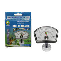 Термометр внутрішній пластмасовий CW-2705/CW-2706 для акваріума