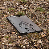 Мангал-кейс на 8 шампурів. Розкладний, переносний мангал із товстої сталі. Мангал трансформер, фото 6