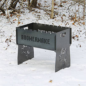 Мангал на 8 шт розбірний з індивідуальним гравіюванням - Кінооператор. Подарунковий мангал