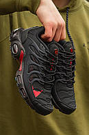 Мужские кроссовки Nike Air Max TN Terrascape Plus Black\Red (чёрные с красным) крутые спортивные кроссы I1248