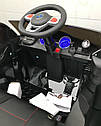 Дитячий електромобіль джип BMW X6 чорний, фото 4