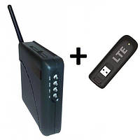3G 4G LTE модем ZTE MF821 + WiFi-роутер Unefon MX-001